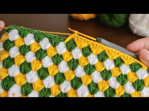 Easy Crochet Baby Blanket Knitting For Beginners.. Çok Kolay Tığ İşi Battaniye Örgü Modeli...