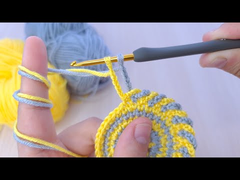 Super Easy Crochet Muhteşem Tığ İşi Örgü Bardak Altlığı ☕🥛☕how to crochet stitch 🥰Como Tejer