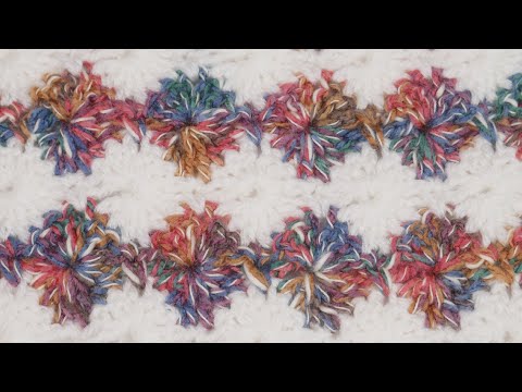 Simple Crochet - Harlequin Stitch - great for blankets! Blossom Crochet Tutorial