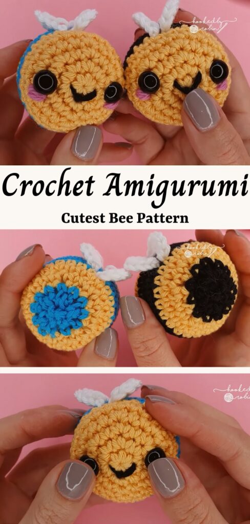 Crochet Bee Amigurumi Pattern