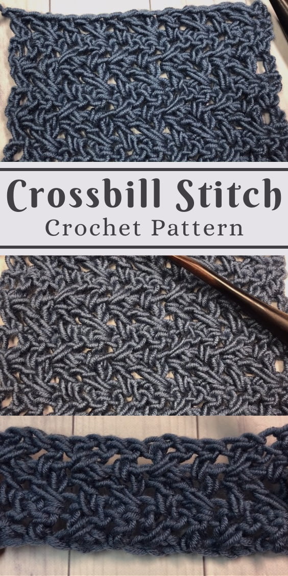 Crochet Crossbill Stitch Tutorial
