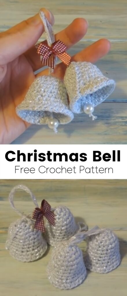 Crochet A Christmas Bell Decoration