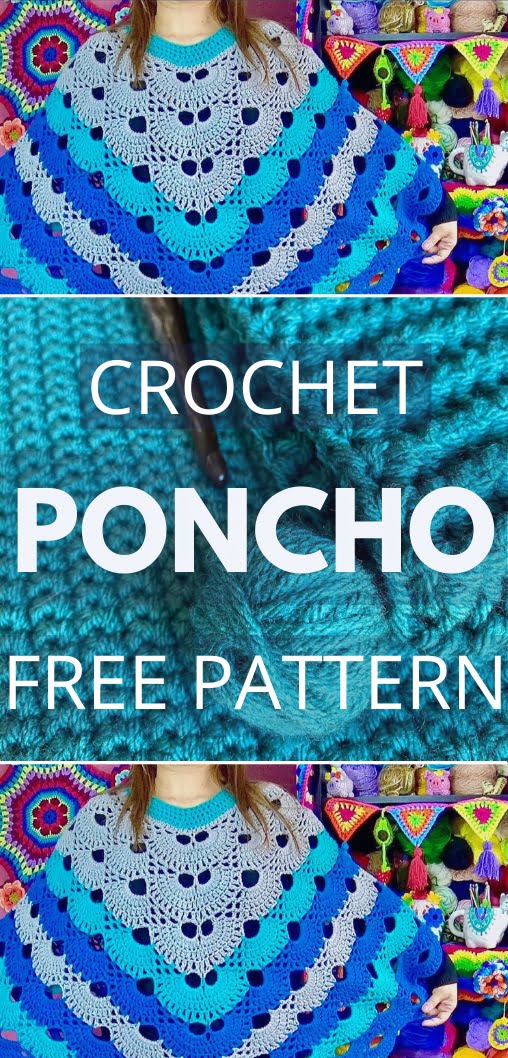 Crochet Poncho Free Pattern For Beginners
