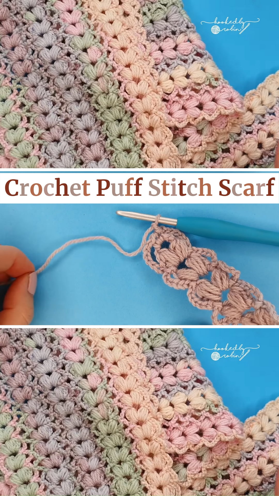 Easy To Crochet Scarf Pattern