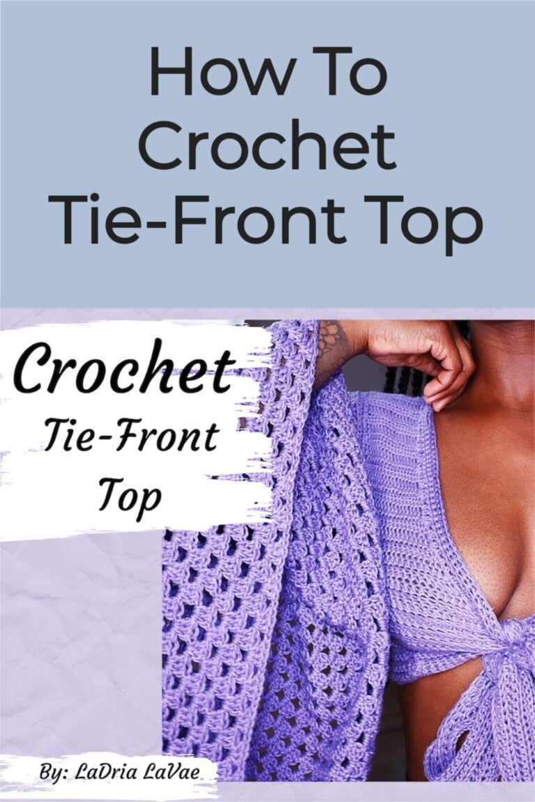 Outfit Ideas Crochet TieFront Top Pattern Crocheted World