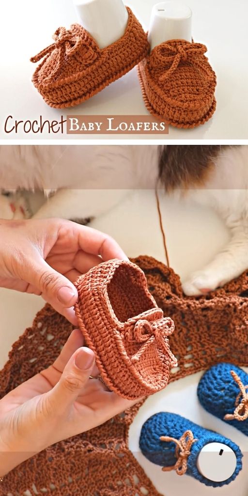 DIY How To Crochet Baby Shoes