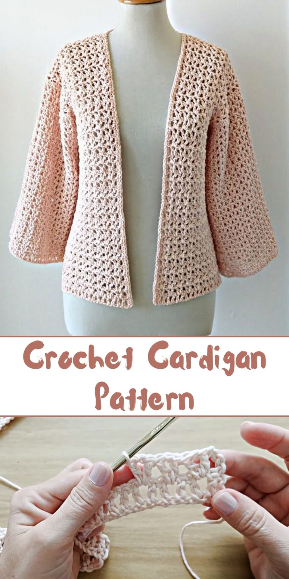 Easy Crochet Cardigan For Women Crocheted World 0642