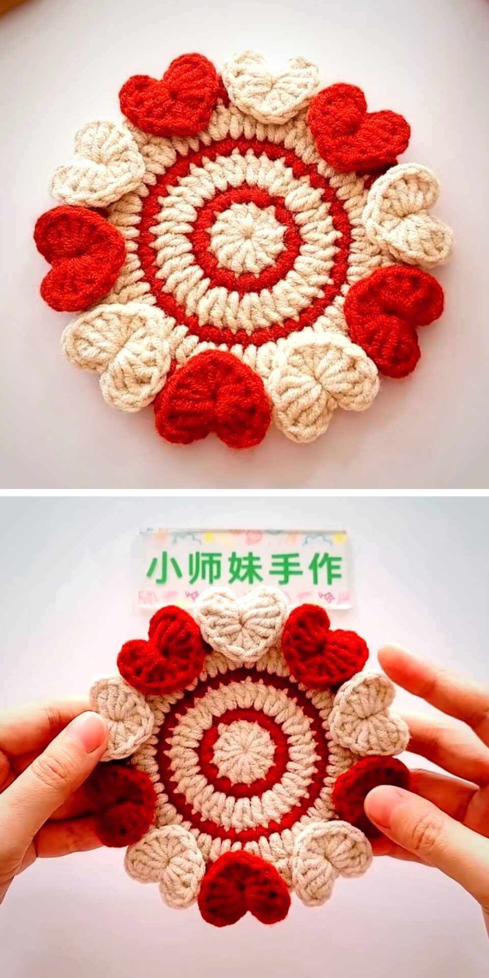 Easy Crochet Coaster Pattern for Beginners