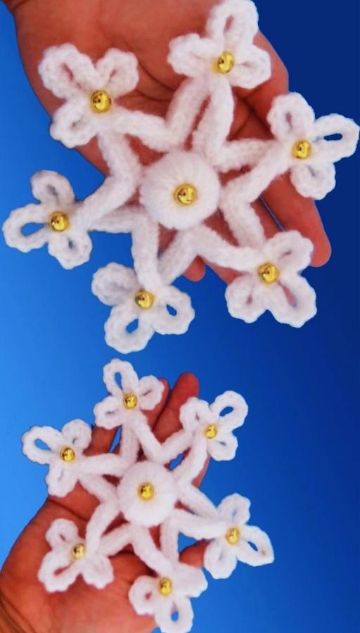 Prepare For Christmas Crochet A Snowflake