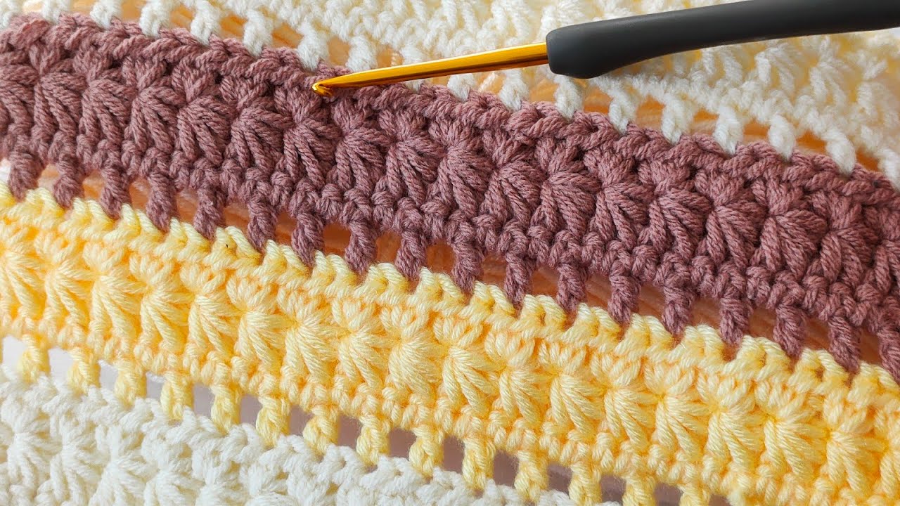 Easy Crochet Baby Blanket Pattern - Crocheted World