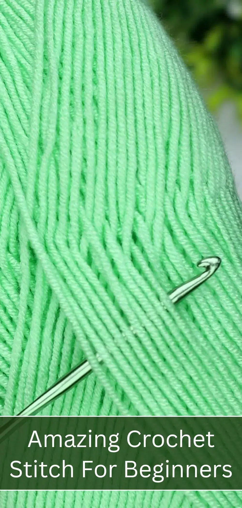 Such Amazing Crochet Stitch For Beginners is for free. You will use simple crochet techniques in this project.