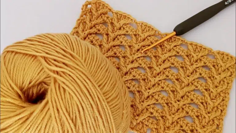 Such A Wonderful Crochet Scarf Stitch Free Pattern can be done by beginners. You will use simple crochet techniques in this project