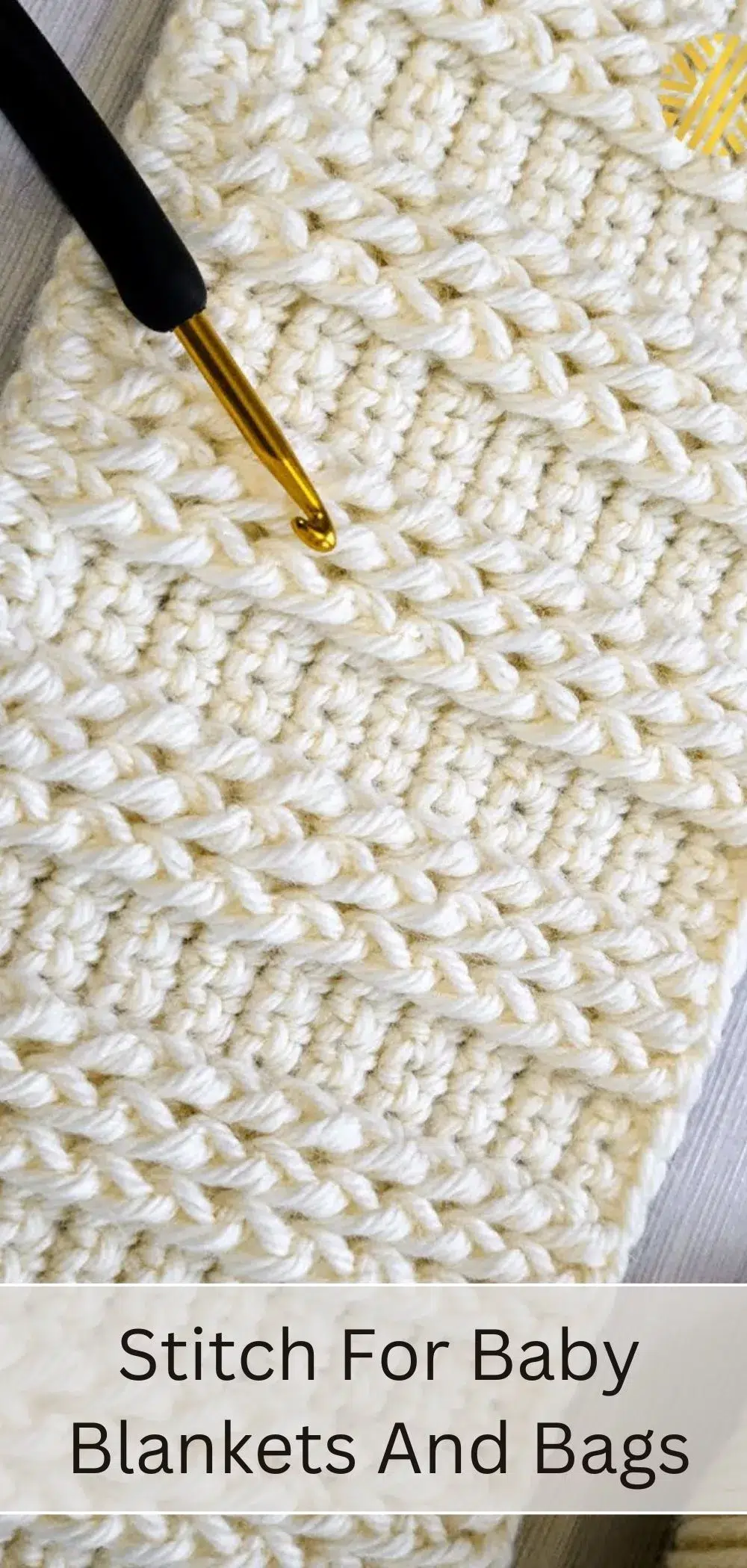 If you are new in crocheting you must understand that this stitch is one of the basic knowledge for crocheting Blankets And Bags.