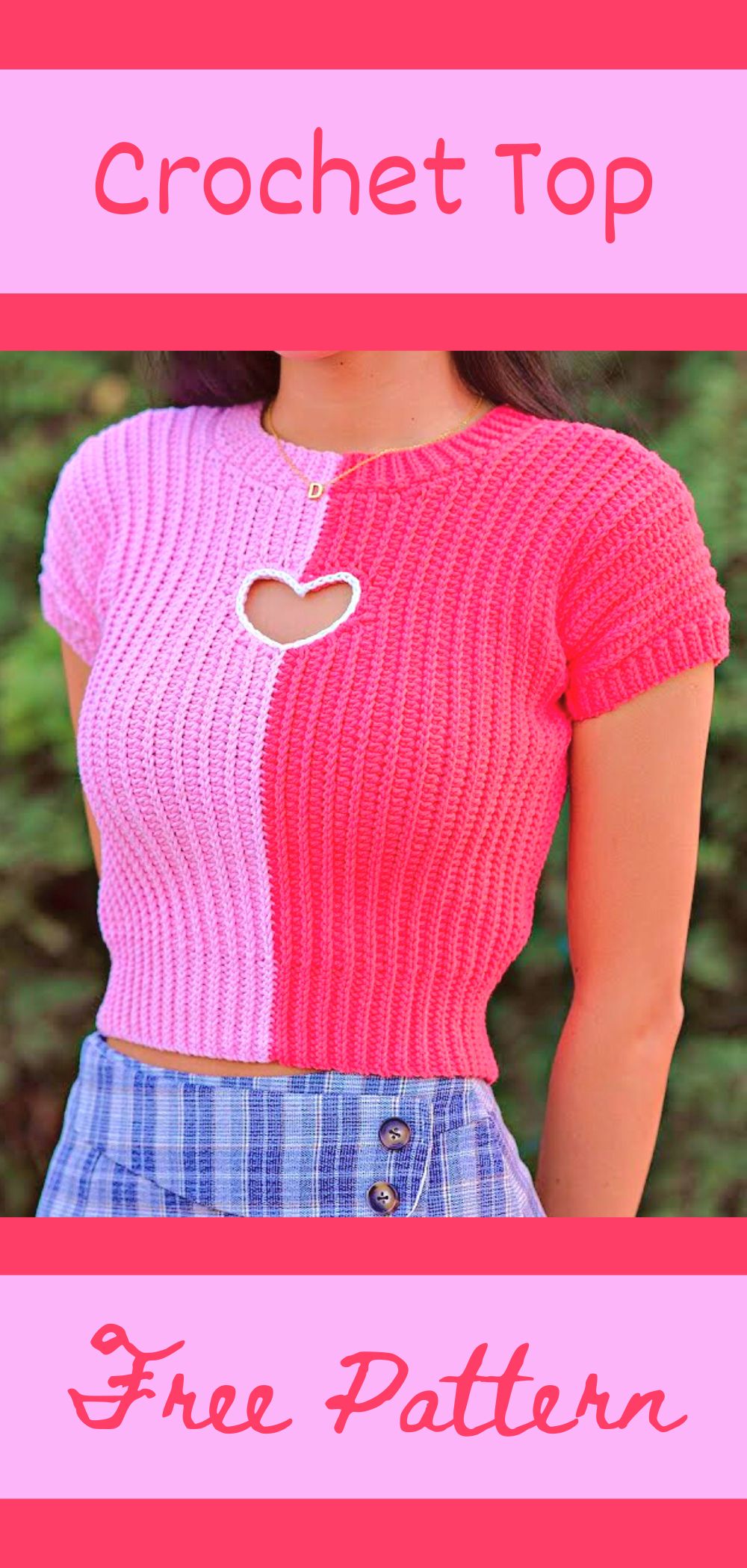 The image of Crochet The Women's Heart Top