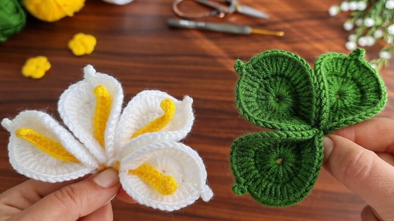 Free Pattern: Crochet Calla Lily - Create stunning crochet calla lilies with this free pattern"