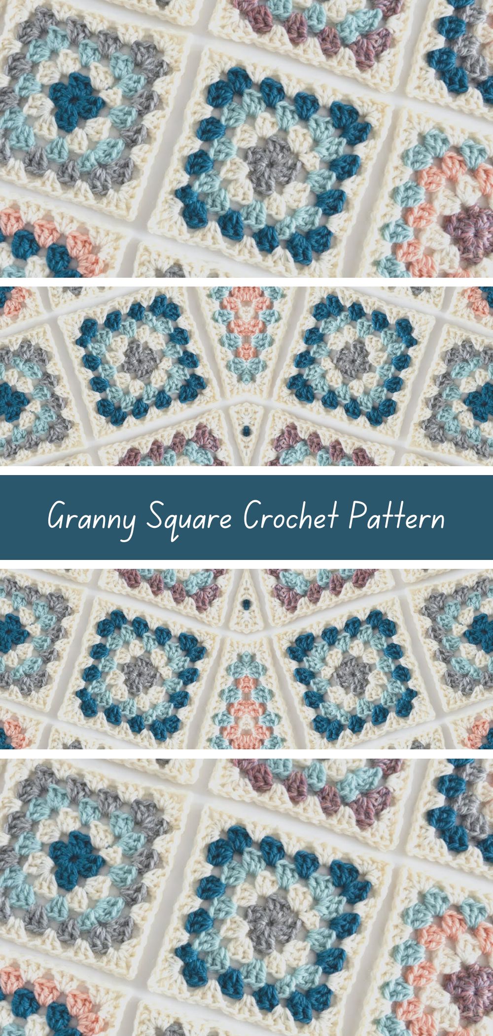 Easy Granny Square Crochet Pattern - Beginner-friendly guide to creating classic crochet squares