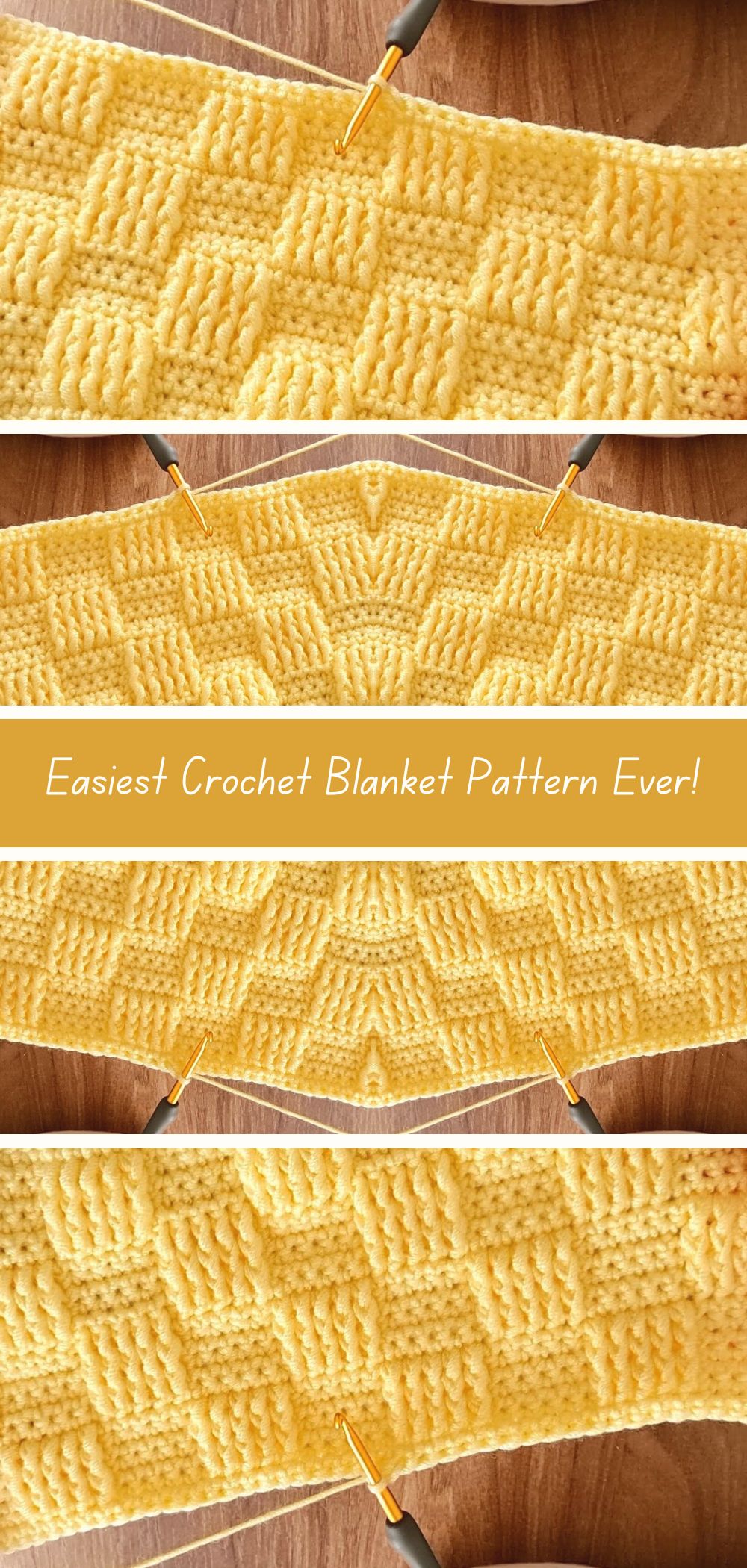 Simplest Crochet Blanket: Easy Pattern - Create a cozy and stylish blanket with this beginner-friendly crochet pattern