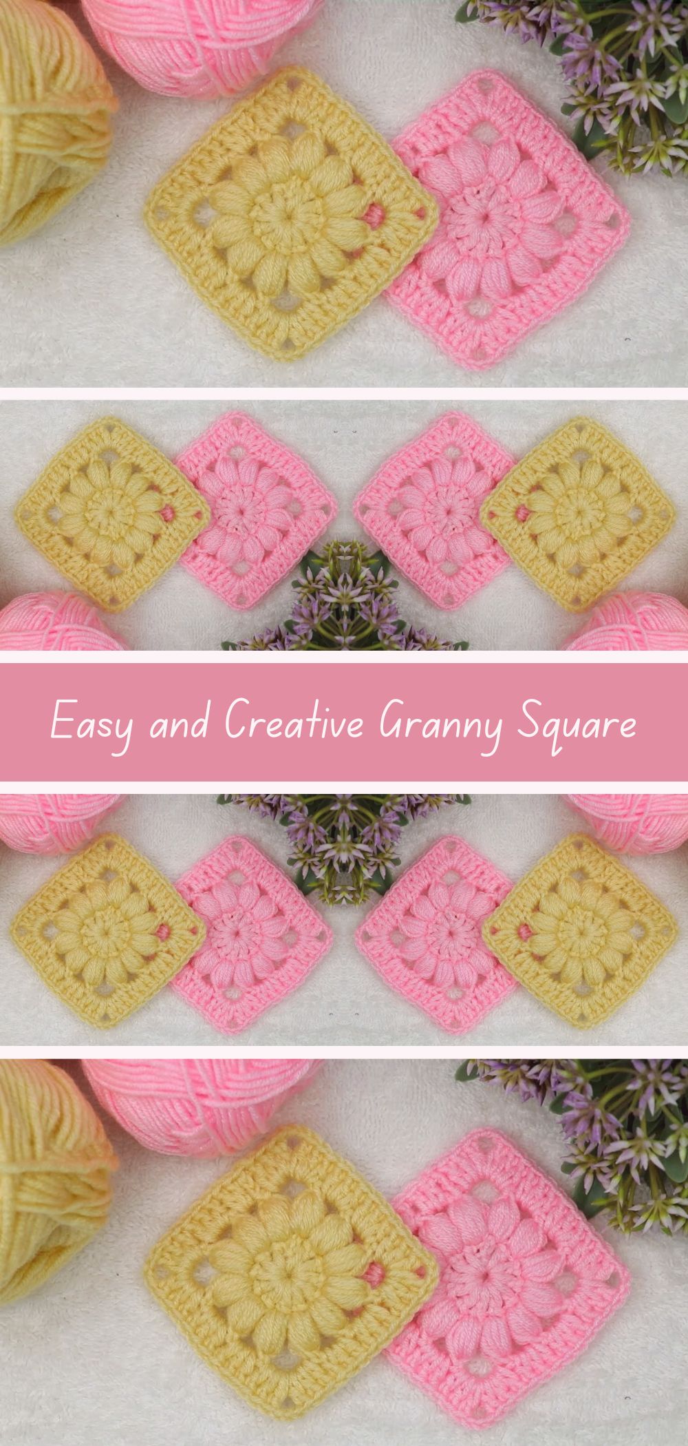 Easy and Creative Granny Square Crochet Pattern - Unlock your creativity with this versatile crochet design