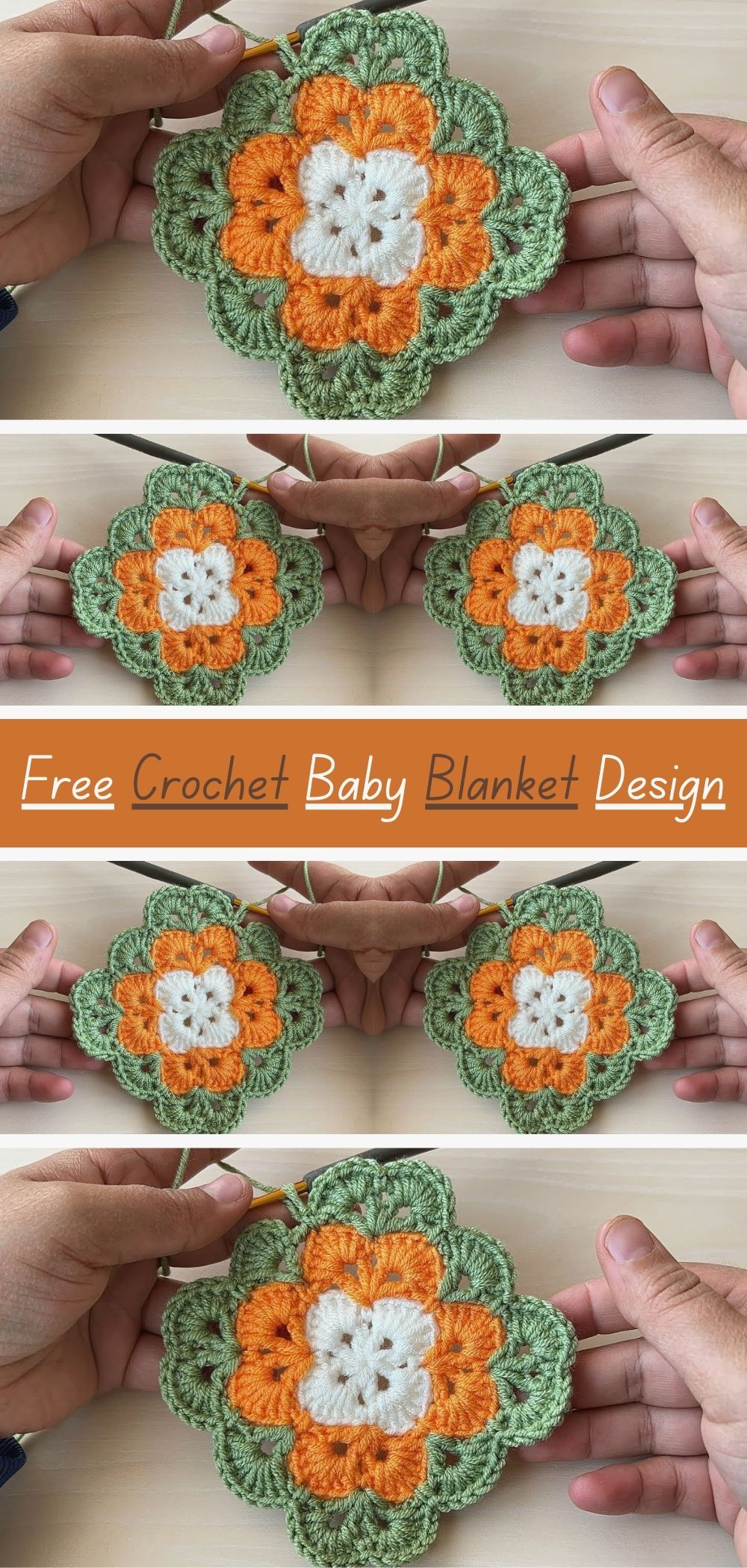 Free Crochet Baby Blanket Design - Create a beautiful and cozy baby blanket with this free crochet pattern