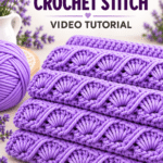 Raised Shell Crochet Stitch – Video Tutorial